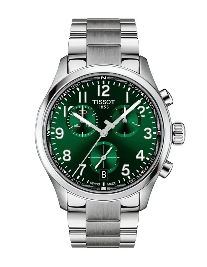 Tissot Chrono L 42mm Watch T1164171109200 in Green