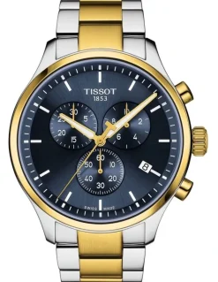 Tissot Chrono XL Classic T1166172204100 Watch in Blue Gold