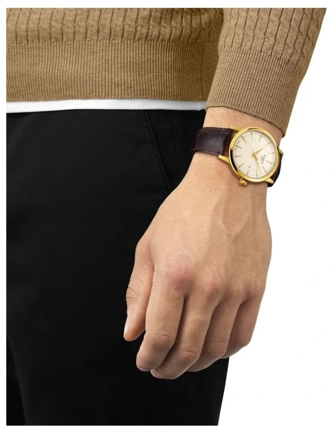 Tissot Classic Dream T1294103626100 Watch in Gold