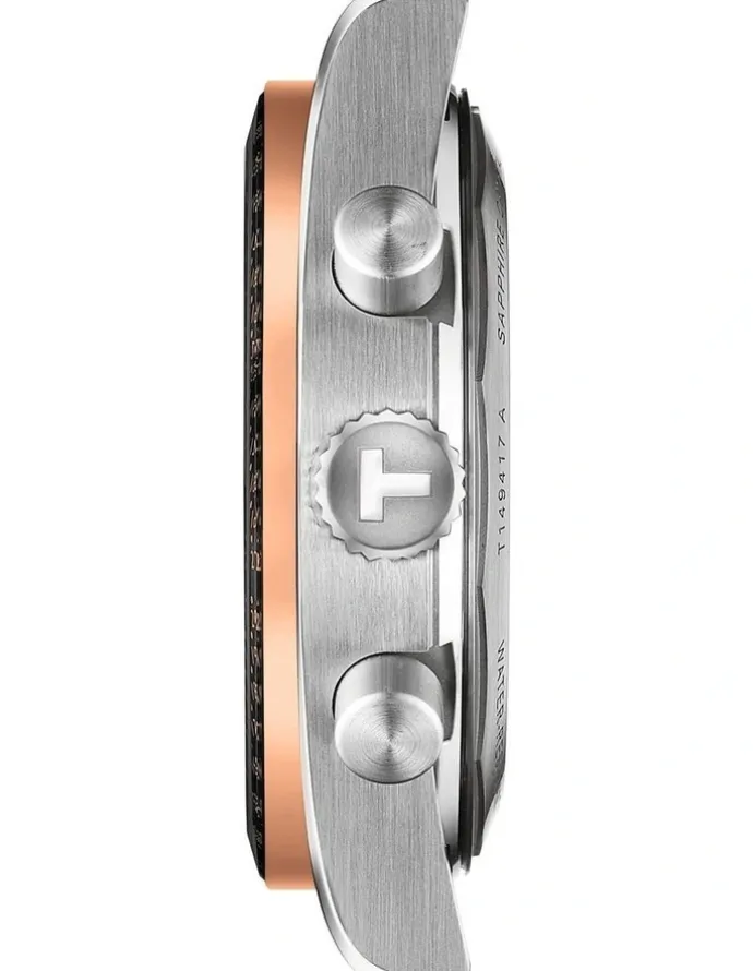 Tissot PR516 Quartz Chronograph T1494172205101 Watch in Rose Gold/Black