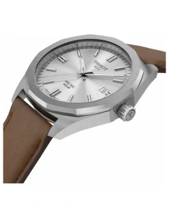 Tissot PRC 100 Solar Quartz Watch 39mm T1514221603100 in Silver