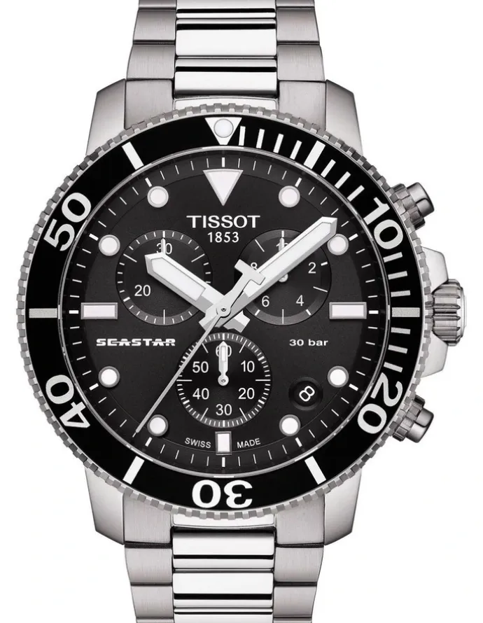 Tissot Seastar 1000 Chronograph T1204171105100 Watch in Black