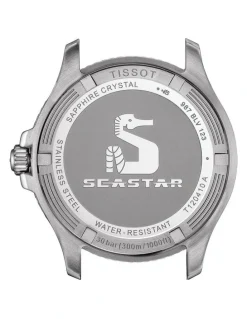Tissot Seastar 1000 40mm T1204102205100 Watch in Black/Yellow Gold