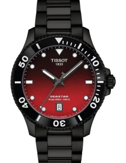 Tissot Seastar 1000 40mm T1204103342100 Watch in Black/Red