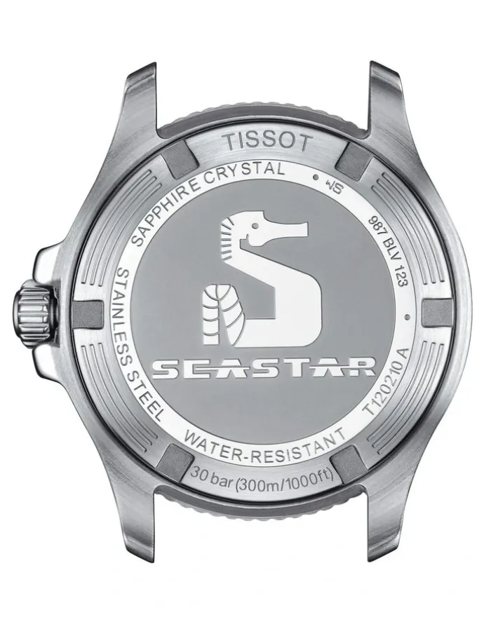 Tissot Seastar 1000 36mm T1202101104100 Watch in Blue
