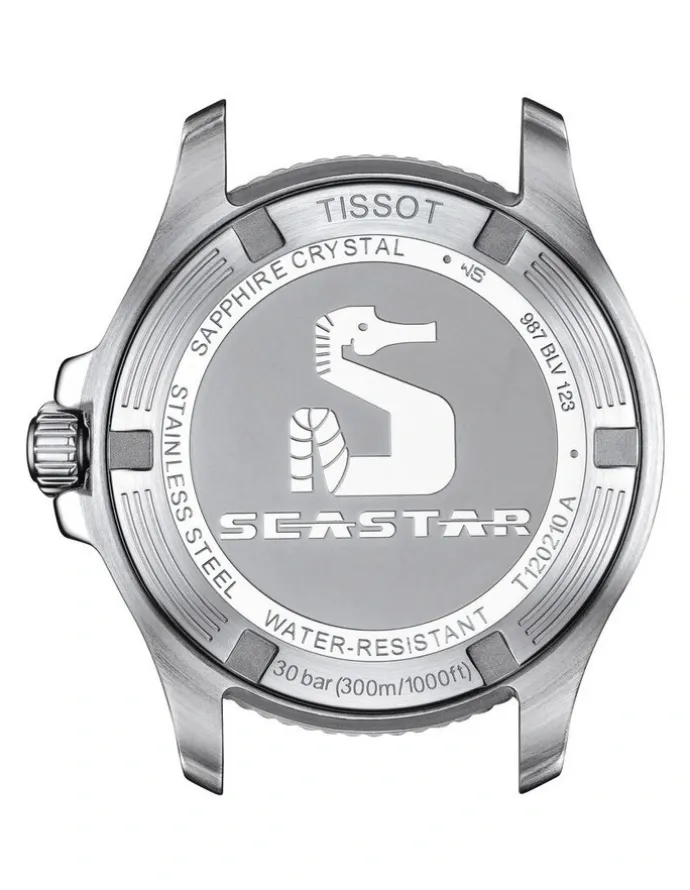 Tissot Seastar 1000 36mm T1202102211100 Watch in Rose Gold/White