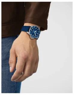 Tissot Seastar 2000 44mm Watch T1209071704100 in Blue