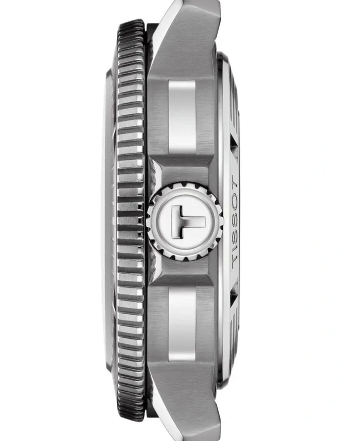 Tissot Seastar 2000 Professional Powermatic 80 T1206071104100 Automatic Watch in Aqua