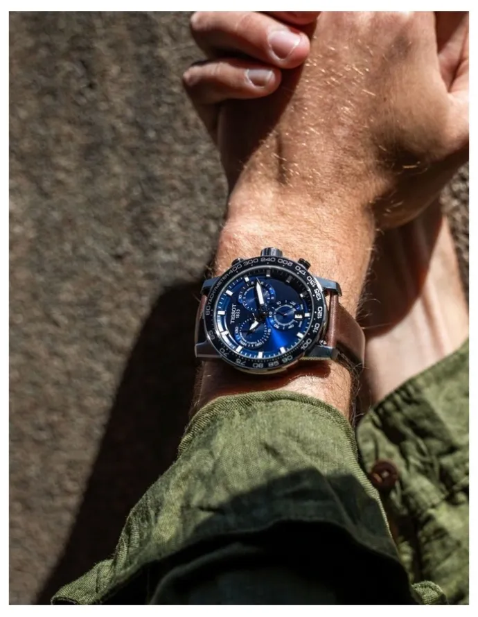 Tissot Supersport Chrono T1256171604100 Watch in Blue