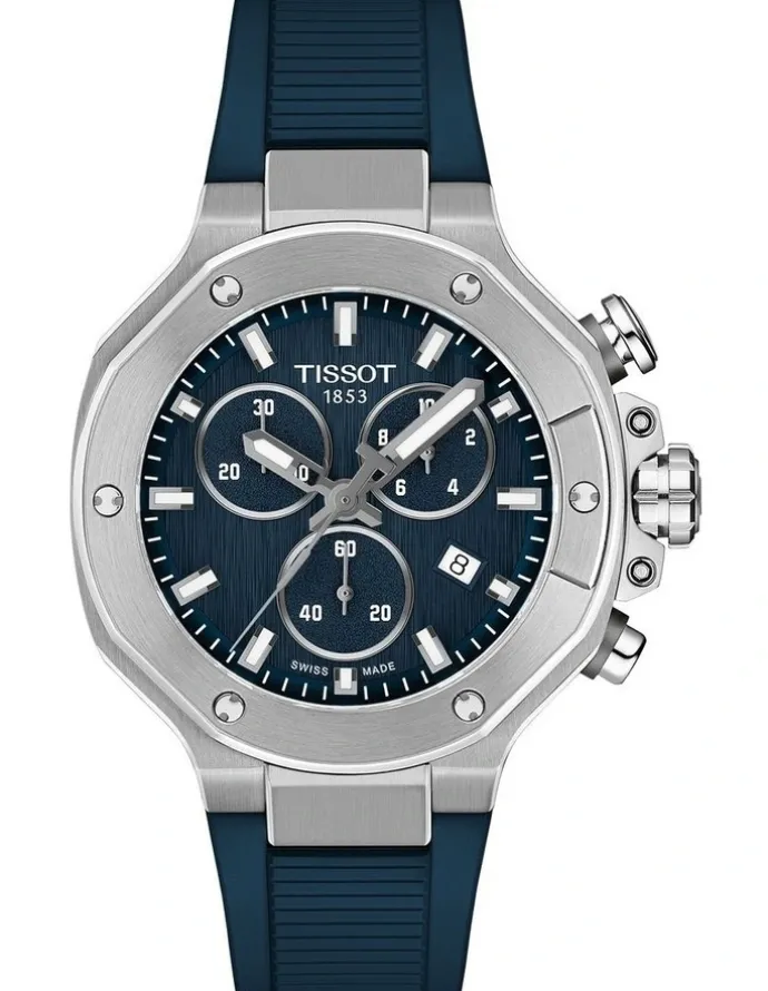 Tissot T-Race Chronogprah 38mm Watch T1418171704100 in Blue