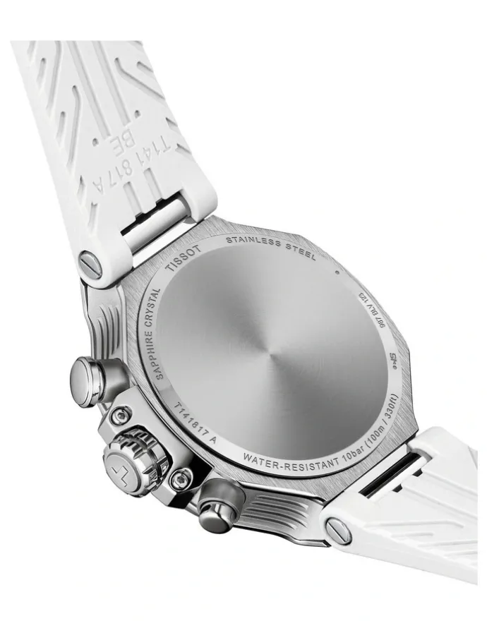 Tissot T-Race Chronogprah T1418179711100 38mm Watch in White