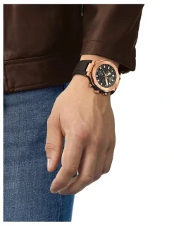 Tissot T-Race Chronograph T1414173705100 Watch in Black/Rose Gold