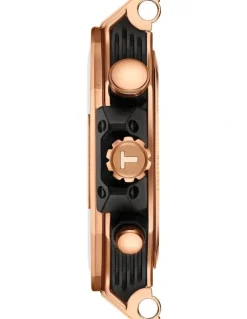 Tissot T-Race Chronograph T1414173705100 Watch in Black/Rose Gold