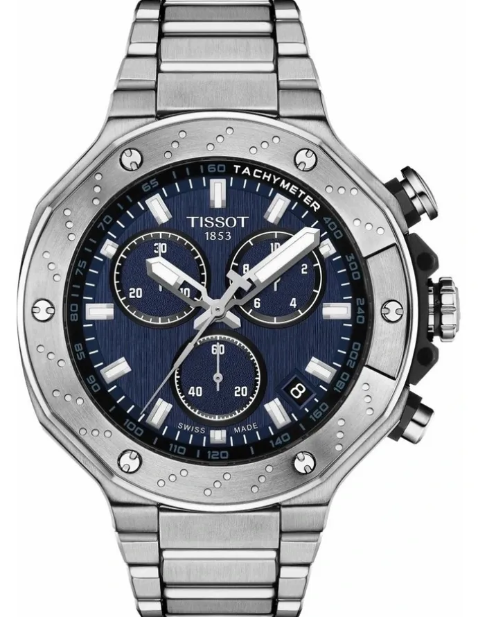 Tissot T-Race Chronograph T1414171104100 Watch in Blue