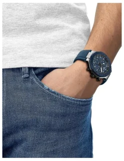 Tissot T-Race Quartz Chronograph Watch T1414172704100 in Blue