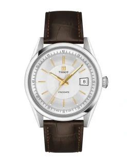 Tissot Visodate Watch T1574071603100 39mm in Silver
