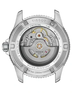 Tissot Seastar 1000 Powermatic Watch 80 40mm T1208071105100 in Black/Silver