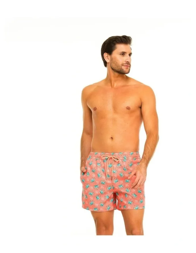 Tolu Crabs Swim Shorts in Orange