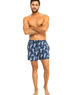 Tolu Jellyfish Swim Shorts in Blue