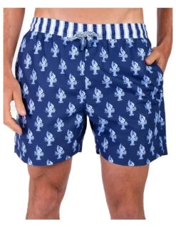 Tolu Lobster Boardshorts in Blue