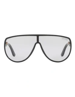 Tom Ford Achilles Injected Sunglasses in Black