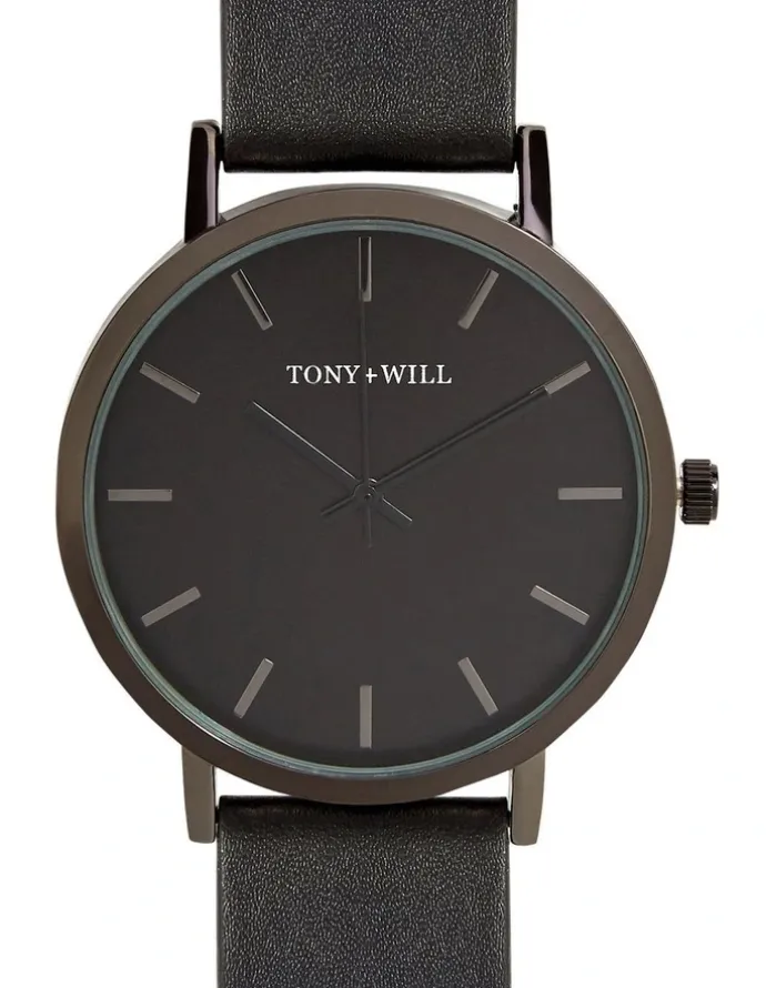 Tony+Will Classic Watch in Black