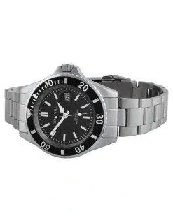 Tony+Will Diver Watch in Silver