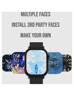 Tony+Will Smart Watch in Black