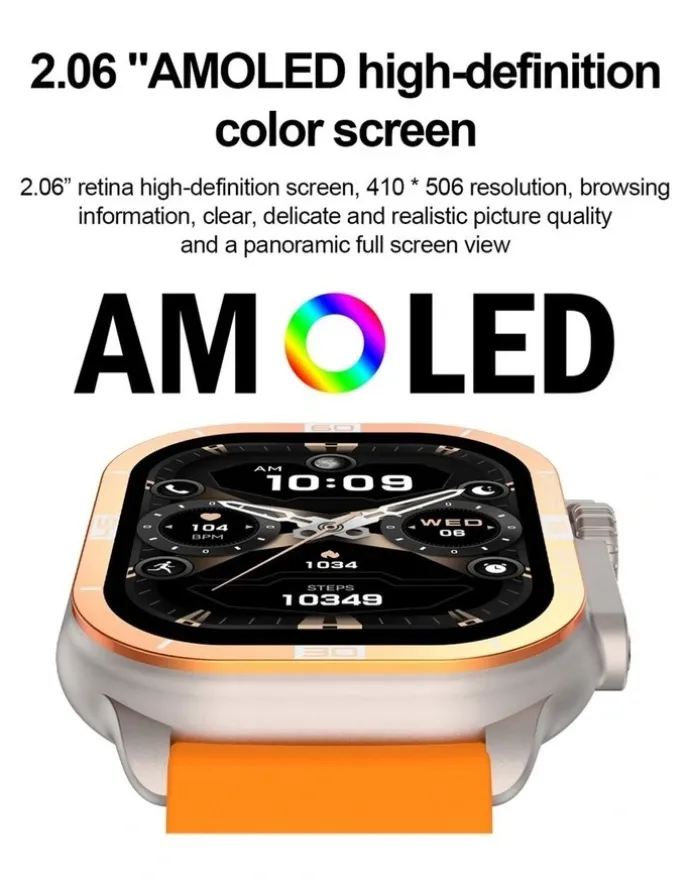 Tony+Will Tony Will Smart Watch in Black