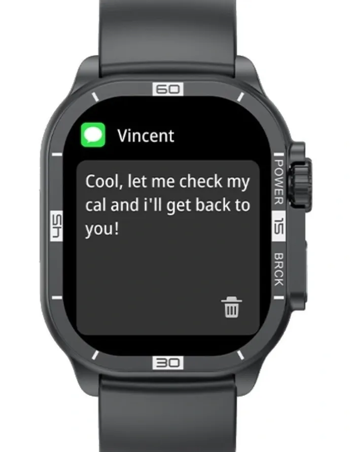 Tony+Will Tony Will Smart Watch in Black