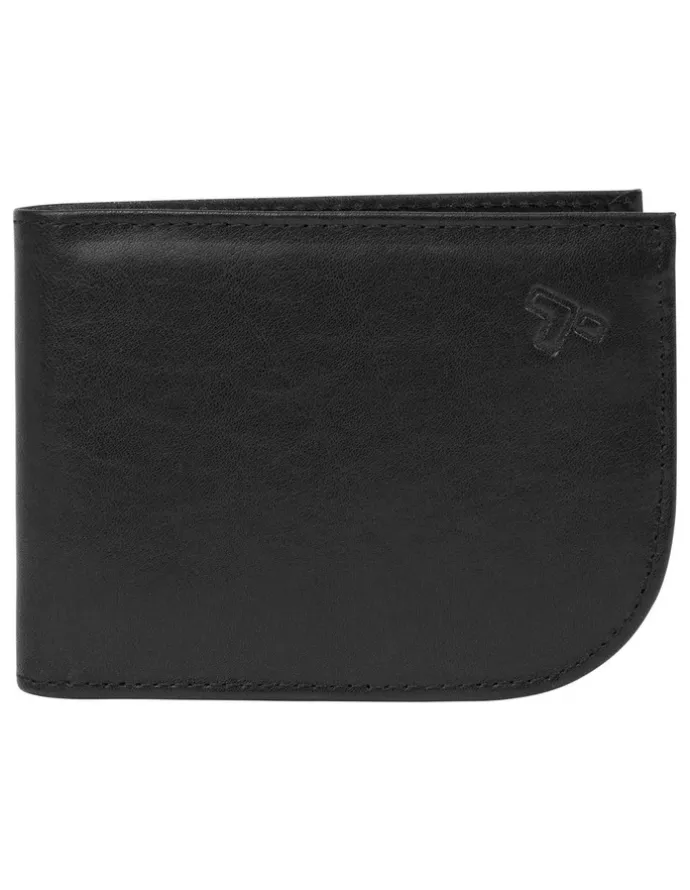 Travelon RFID Blocking Front Pocket Leather Wallet in Black