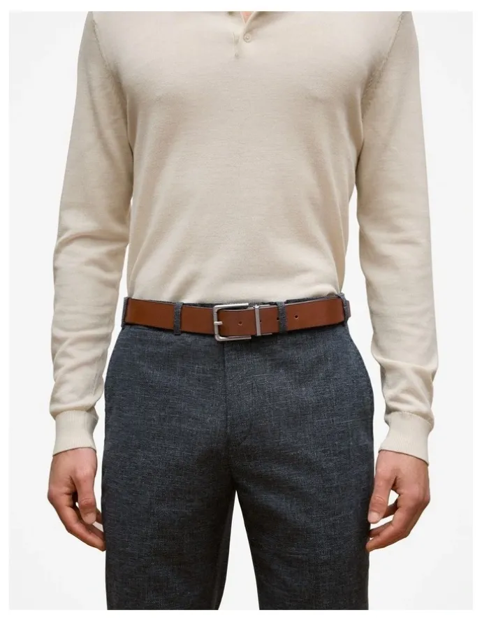 Trenery Flint Reversible Belt in Espresso
