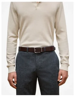 Trenery Flint Reversible Belt in Espresso