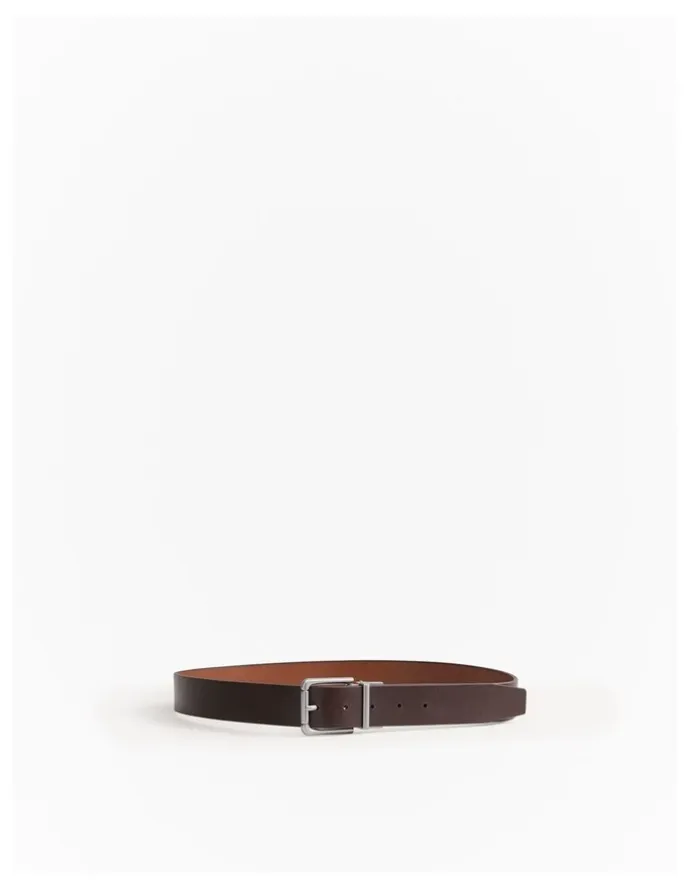 Trenery Flint Reversible Belt in Espresso