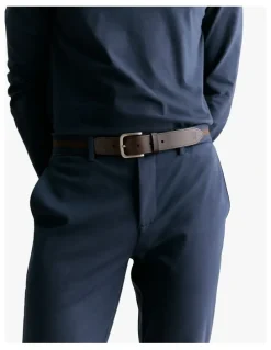 Trenery Forrest Webbing Belt in Navy