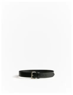 Trenery Wilson Belt in Black