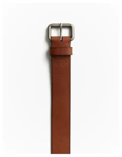 Trenery Wilson Belt in Chestnut