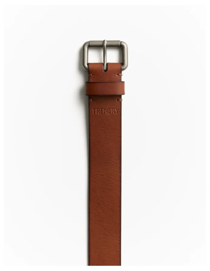 Trenery Wilson Belt in Chestnut