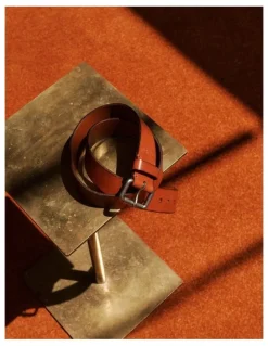 Trenery Wilson Belt in Chestnut