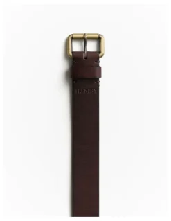 Trenery Wilson Belt in Chocolate