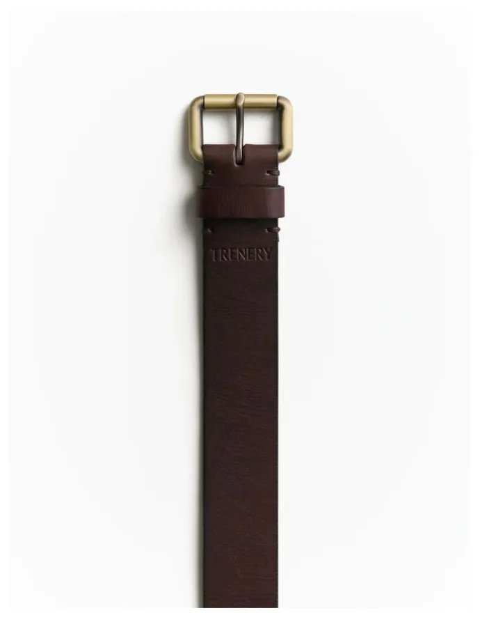 Trenery Wilson Belt in Chocolate