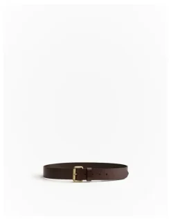 Trenery Wilson Belt in Chocolate