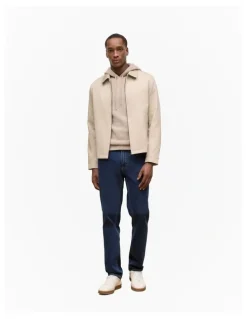 Trenery Harrington Jacket in Putty