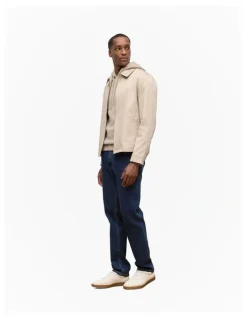 Trenery Harrington Jacket in Putty