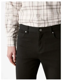 Trenery Organically Grown Cotton Modern Slim Jeans in Black