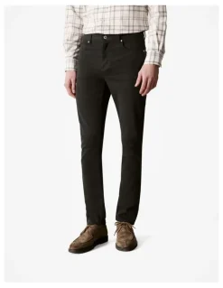 Trenery Organically Grown Cotton Modern Slim Jeans in Black