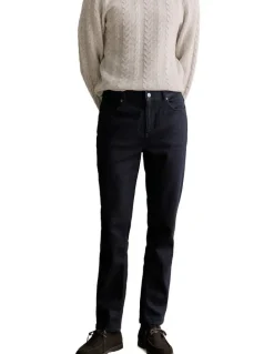 Trenery Relaxed Fit Dark Wash Jean in Ink Blue