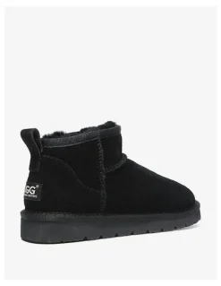 UGG Australian Shepherd Julia Cow Suede Boots in Black