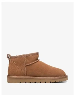 UGG Australian Shepherd Julia Cow Suede Boots in Brown