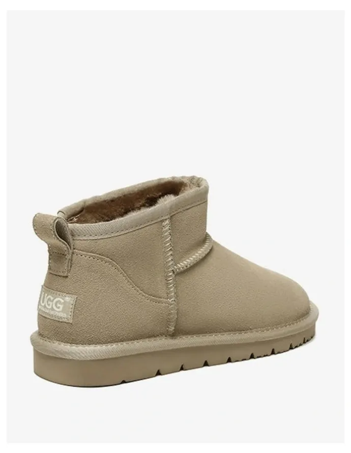 UGG Australian Shepherd Julia Cow Suede Boots in Light Brown
